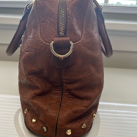 🔥🔥🔥GORGEOUS MICHAEL KORS VINTAGE Camel Colored Pebbled Leather Handbag!🤩🤩🤩 - Picture 6 of 13